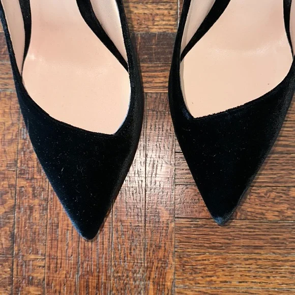 Black Velvet Pumps 38.5 - Picture 4 of 5
